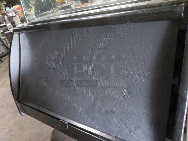 One Structural Concepts G-Series Combination Salad Prep/Refrigerated Self Serve Air Curtain Dual Service Merchandiser. Model# GP441RR. 208-230 Volt. 1 Phase. 51X51X56. $21,635.00. - Image 4 of 6