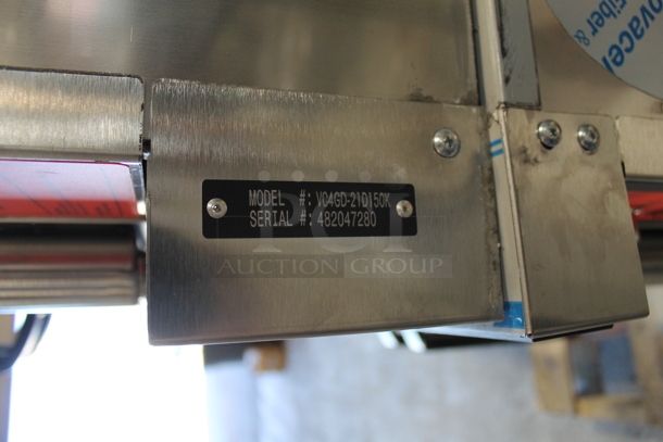 2 BRAND NEW SCRATCH AND DENT! Vulcan VC4GD-11D150K ENERGY STAR Stainless Steel Commercial Propane Gas Powered Full Size Convection Oven w/ View Through Doors, Metal Oven Racks and Thermostatic Controls. Does Not Have Legs. 2 Times Your Bid! - Image 10 of 11