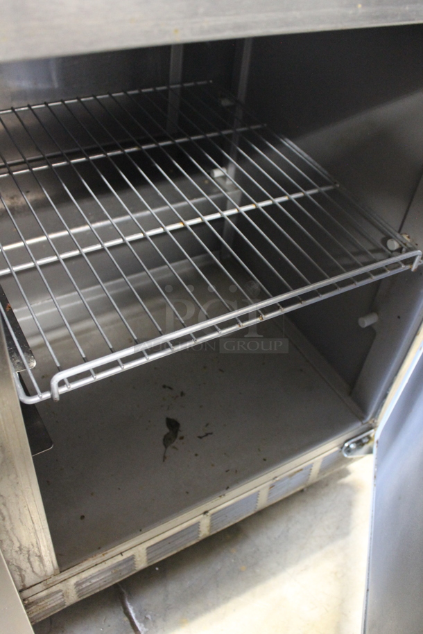 2019 Delfield 4472N-30M Stainless Steel Commercial Sandwich Salad Prep Table Bain Marie Mega Top. 115 Volts, 1 Phase. Tested and Working! - Image 9 of 10