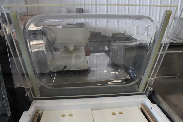 Hi-Tech Vacuum Inc RB 0021 B 325 BMXX Stainless Steel Commercial Single Chamber Vacuum Sealer on Commercial Casters. Tested and Powers On - Image 4 of 11