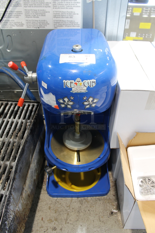 2014 Metal Commercial Countertop Ice Shaver. Tested and Working! - Image 1 of 7