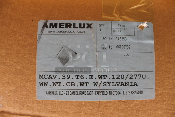 BRAND NEW IN BOX! 10 Amerlux Lighting Systems Recessed Lights. 10 Times Your Bid! 