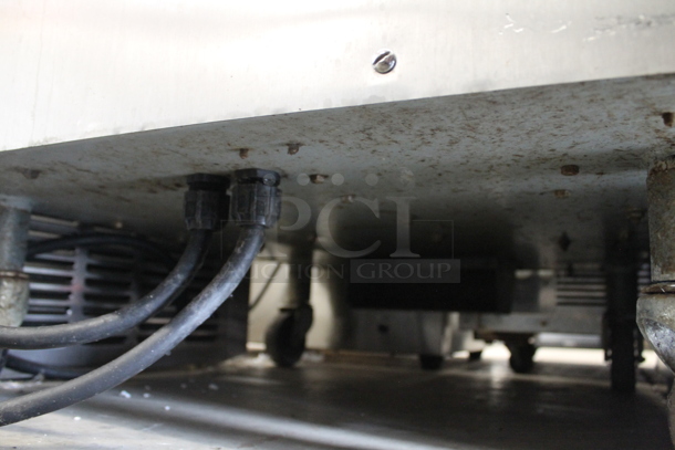 2013 Taylor 342D-27 Stainless Steel Commercial Floor Style Air Cooled 2 Flavor Frozen Beverage Machine w/ Drink Mixer Attachment on Commercial Casters. 208-230 Volts, 1 Phase. - Image 8 of 8