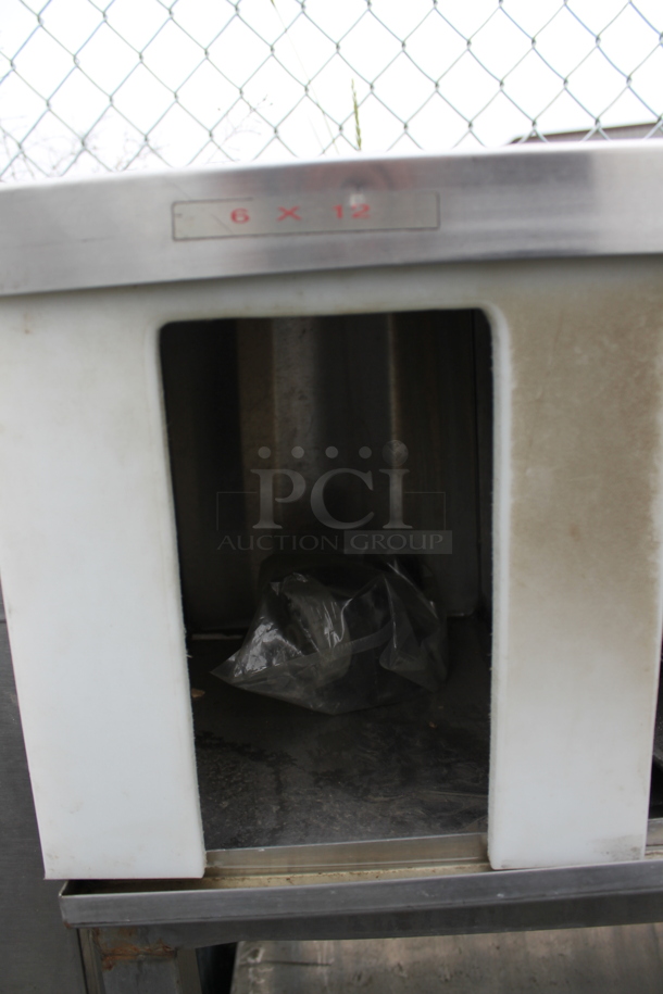 Stainless Steel Table w/ Under Shelf on Commercial Casters.  - Image 7 of 9