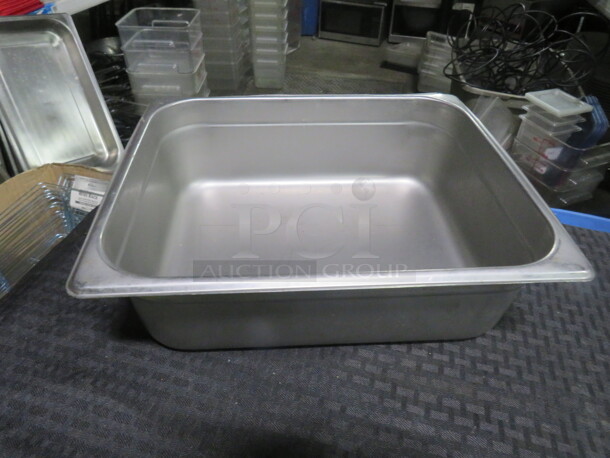 Half Size 4 Inch Deep Hotel Pan. 2XBID - Image 1 of 1