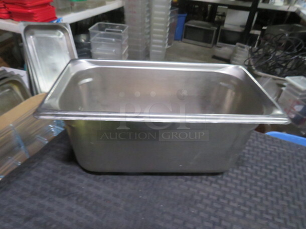 1/3 Size 6 Inch Deep Hotel Pan. 2XBID - Image 1 of 1