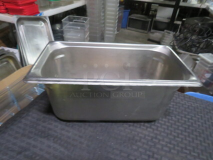 1/3 Size 6 Inch Deep Hotel Pan. 2XBID