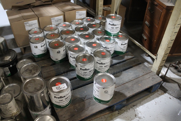 ALL ONE MONEY! PALLET LOT of Various Buckets Including Proflex Primer Part A. BUYER MUST REMOVE. - Image 3 of 4