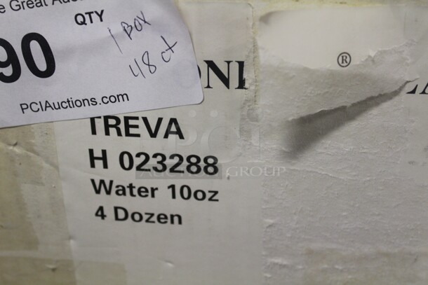 NEW IN BOX! 48 Schott Pasabahce 10oz Treva Water Glasses. 48X Your Bid!  - Image 2 of 3