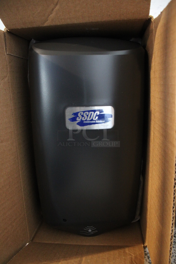 2 BRAND NEW IN BOX! SSDC Poly Wall Mount Automatic Soap Dispeners. 6x3.5x11. 2 Times Your Bid!