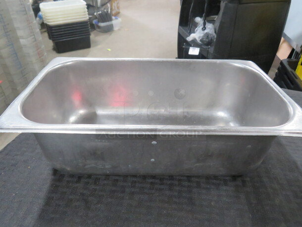 1/3 Size 4 Inch Perforated Hotel Pan. 3XBID