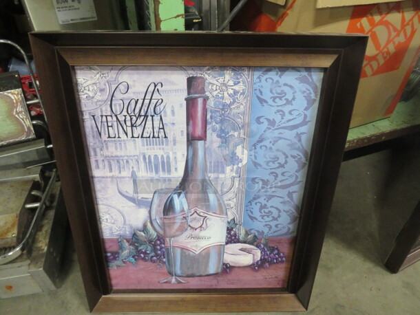 One 22X25.5 Framed  Picture. - Image 1 of 1