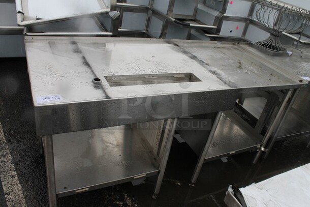 Stainless Steel Commercial Soda Station w/ Under Shelf.  - Image 2 of 6