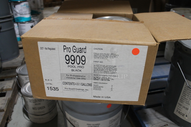 ALL ONE MONEY! TWO PALLET LOT of Various Items Including Flexible Epoxy Membrane Resin Part A and Pro Guard Pool Pro Black BUYER MUST REMOVE. - Image 5 of 6