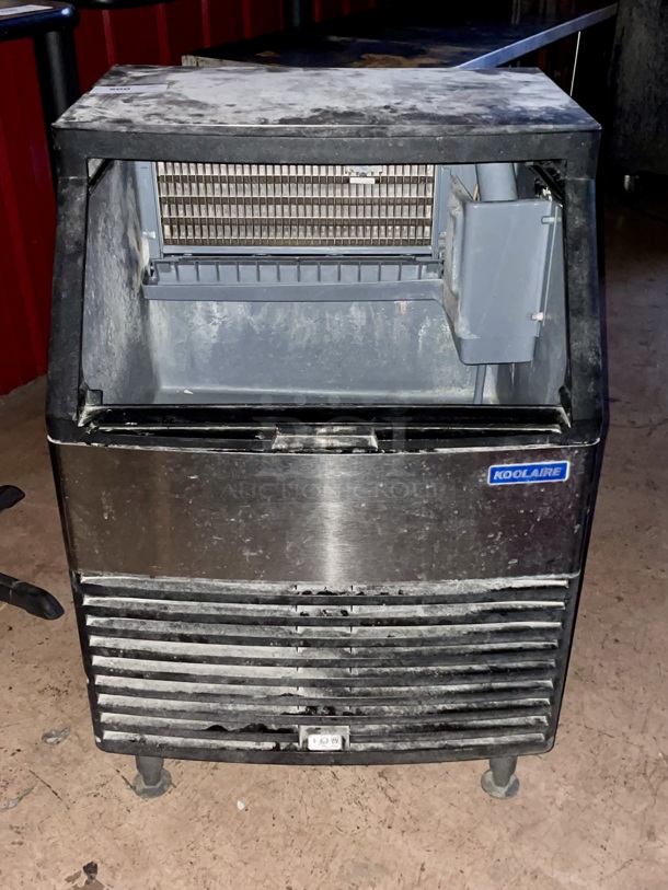 **More Photos Coming Soon** Manitowoc Koolaire KY0170A Self-Contained Cube Ice Machine, Air Cooled, Half Dice, 123 Lbs/Day, 80 Lbs Storage, 26" W X 19" D X 32-1/2" H, 115/1/60  - Image 1 of 3