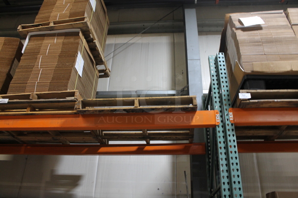 ALL ONE MONEY! THREE PALLET LOT of BRAND NEW Cardboard Boxes. BUYER MUST REMOVE. - Image 3 of 3