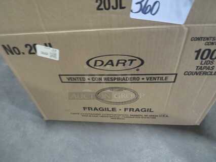 One Case Of Dart Lids.