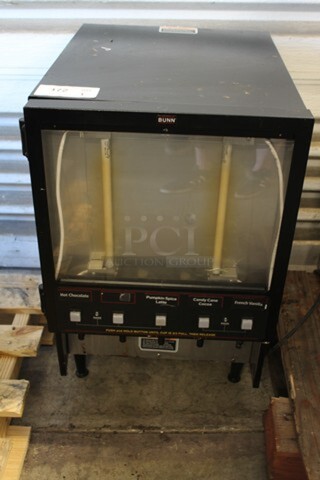 Bunn FMO-5 Metal Commercial Countertop Cappuccino Machine. 120 Volts, 1 Phase. 