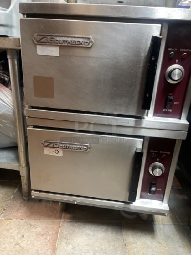 South Bend Commercial steamer NSF Electric 220 volt 3 phase Tested and Working! - Image 1 of 6