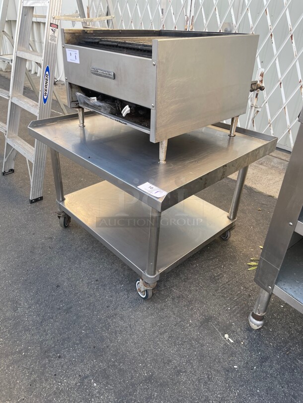 Clean! Commercial Heavy Duty Stainless Steel Equipment Stand On Casters - Image 6 of 9