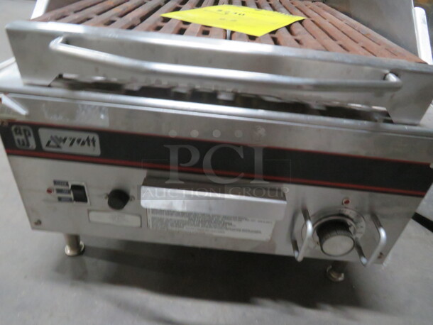 One APW WYOTT 16 Inch Electric Charbroiler. 21X27X21 - Image 2 of 3