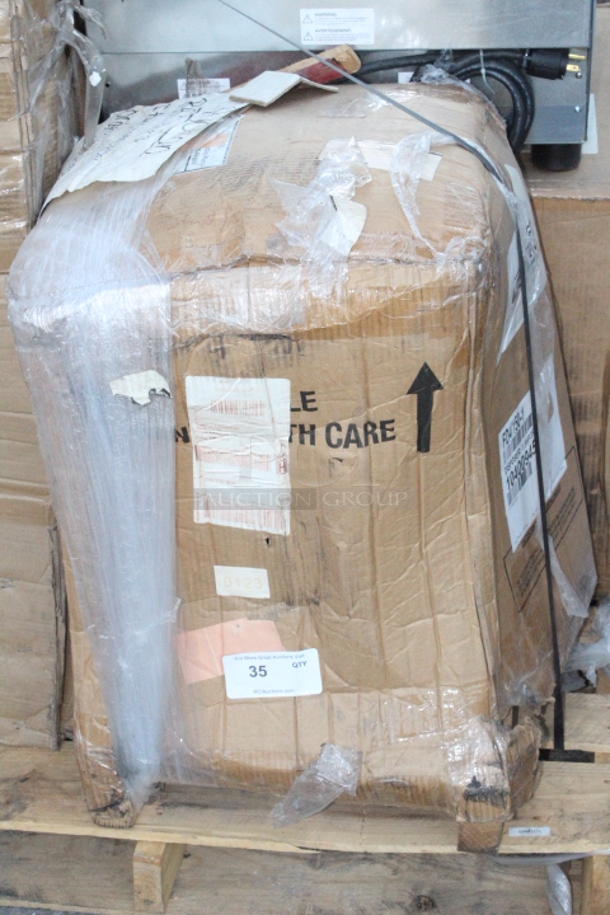 BRAND NEW SCRATCH & DENT! Hobart FD4/150-1 Commercial Garbage Disposer with Adjustable Flanged Feet - 1 1/2 hp, 208-230/460V. IN THE BOX!  - Image 2 of 3
