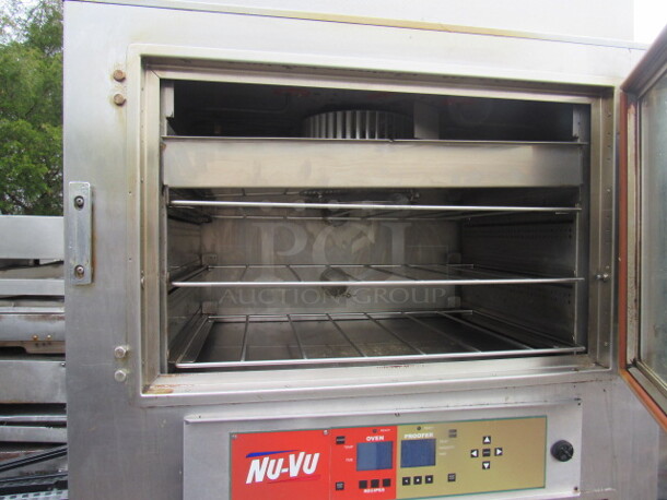 One NUVU Oven/Proofer With 11 Racks On Casters. Model# SUB-123P. 208 Volt. 3 Phase. 36X29X77.5 - Image 3 of 4