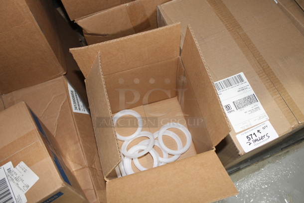 ALL ONE MONEY! TWO PALLET LOT of Various Items Including Locking Rings for Quart Cans. BUYER MUST REMOVE.  - Image 4 of 4