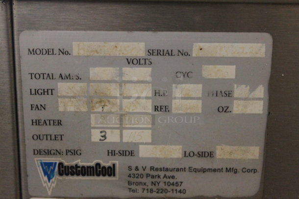 BRAND NEW SCRATCH AND DENT! Stainless Steel Commercial Countertop Display Case Merchandiser. Tested and Powers On But Does Not Get Cold - Image 5 of 5