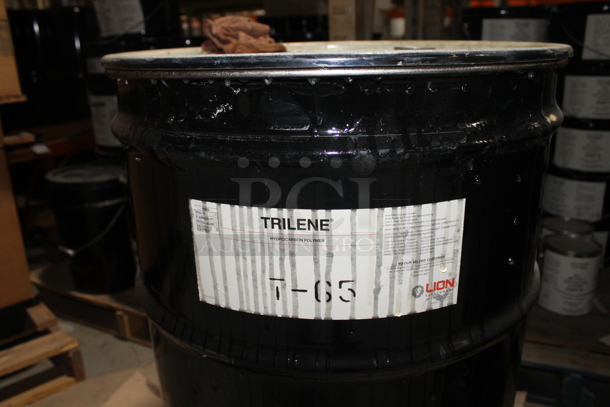 ALL ONE MONEY! PALLET LOT of Various Items Including Poly Buckets of MC Poly Restoration Coating White Part B and 2 Metal Barrels of Trilene. BUYER MUST REMOVE. - Image 3 of 6