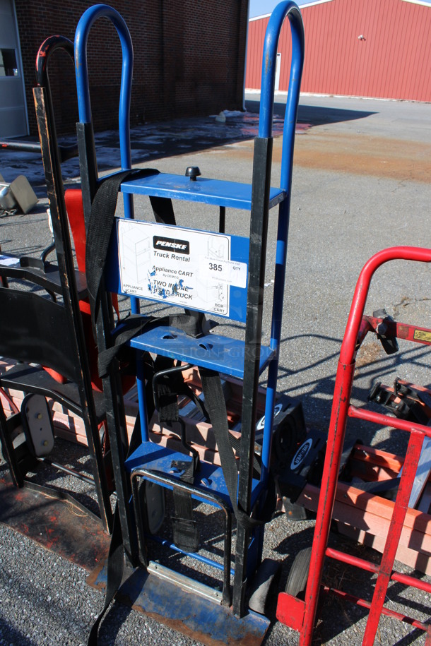 Penske Blue Metal Furniture Dolly Appliance Cart. 22x13x60 - Image 2 of 4