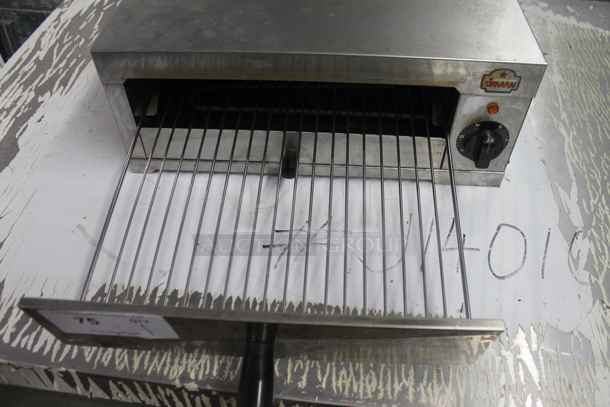 Sirman Forno Pizza Stainless Steel Commercial Countertop Electric Powered Pizza Oven. 230 Volts, 1 Phase.  - Image 7 of 9