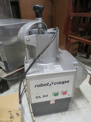 One WORKING Robot Coupe CL-50 Series E. 120 Volt.