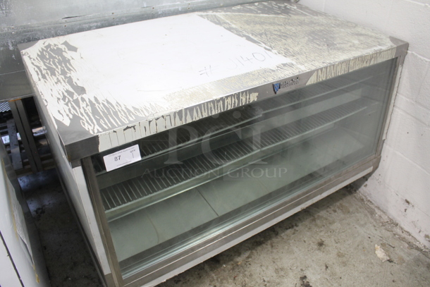 CustomCool BGC57R Metal Commercial Floor Style Deli Display Case Merchandiser 115 Volts, 1 Phase. Tested and Powers On But Does Not Get Cold - Image 2 of 11