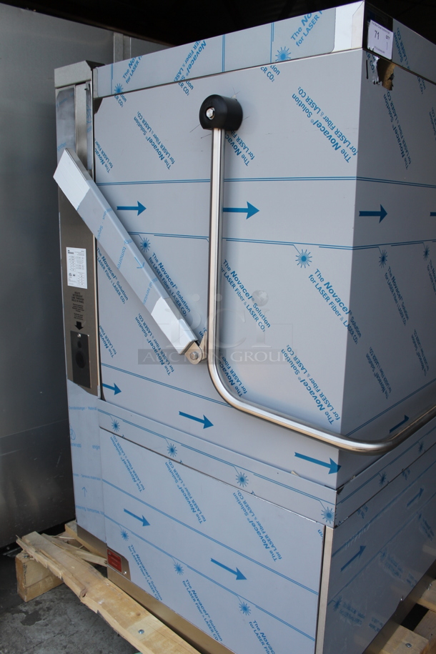 BRAND NEW! Meiko DV270.2 Stainless Steel Commercial High Temperature Hi Temp Pot and Pan Washer w/ Built In Booster. 460 Volts, 3 Phase. Stock Picture Used As Gallery Picture - Image 2 of 12