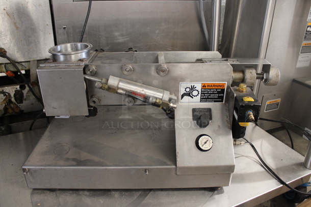 Goodway PF10T Stainless Steel Commercial Countertop Muffin Depositor.  - Image 5 of 5