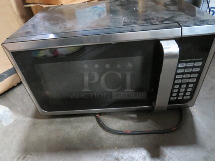 One Hamilton Beach Microwave. 19X16X11.5