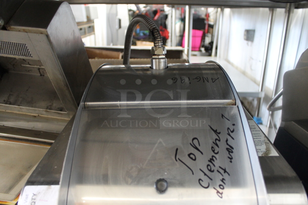 2015 Electrolux HSPPA1 Stainless Steel Commercial Countertop Panini Press. 208 Volts, 1 Phase.  - Image 3 of 5
