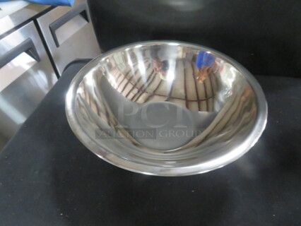 NEW Stainless Steel Supera 12 Inch Bowl. #MBWL-12. 5XBID