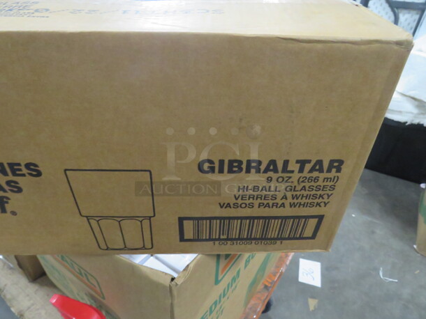 NEW Libbey Duratuff 9oz Gibraltar Hi Ball Glass. 12XBID - Image 2 of 2