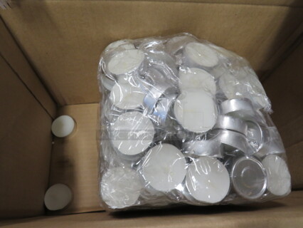 NEW Mega Lot Of Tea Lite Candles.