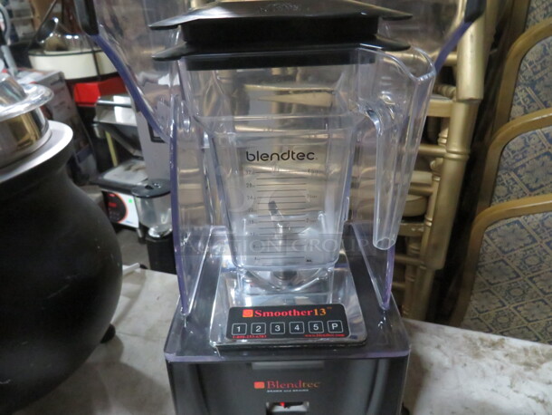 One Blendtec Q Series Smoothie Blender. Model# ICB3/ABC3. 120 Volt. - Image 2 of 3