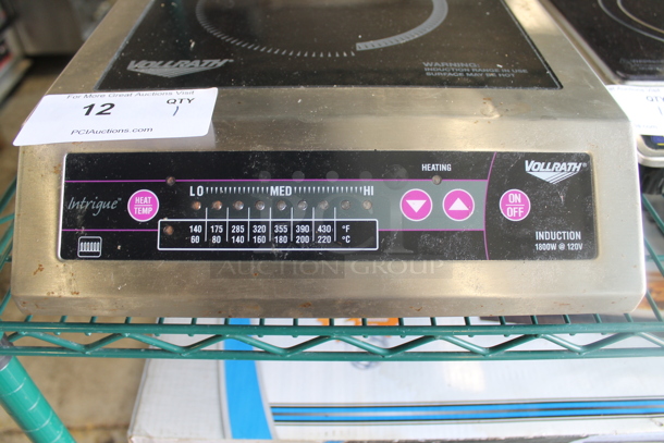 2020 Vollrath 6950020 Stainless Steel Commercial Countertop Electric Powered Single Burner Induction Range. 120 Volts, 1 Phase. - Image 2 of 5