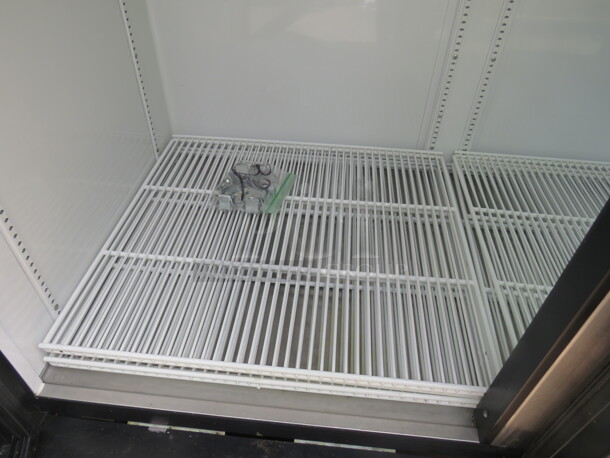 One True 2 Door Glass Display Cooler With 8 Racks. Model#GDM-49. 115 Volt.  54X30X79.  - Image 2 of 2