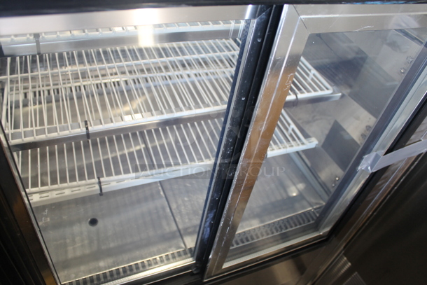 2015 Leader HBK36 S/C Commercial Stainless Steel Refrigerated High Bakery Display Case With Polycoated Racks. 115V, 1 Phase. Tested and Working! - Image 7 of 8