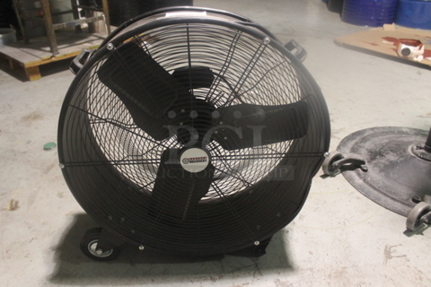 Central Machinery 24" High Velocity Floor Style Shop Fan. 120 Volts, 1 Phase.