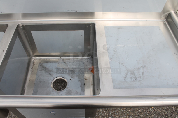 BRAND NEW SCRATCH AND DENT! Regency 600S317117218 Stainless Steel Commercial 3 Bay Sink w/ Dual Drain Boards. - Image 3 of 3