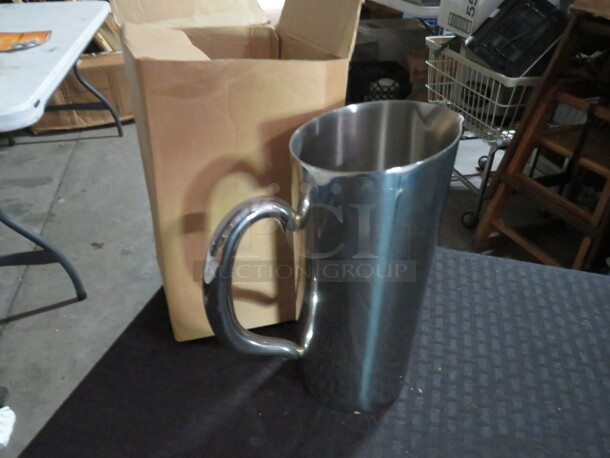 One NEW Vollrath  Stainless Steel Water Pitcher. #46623 - Image 1 of 1