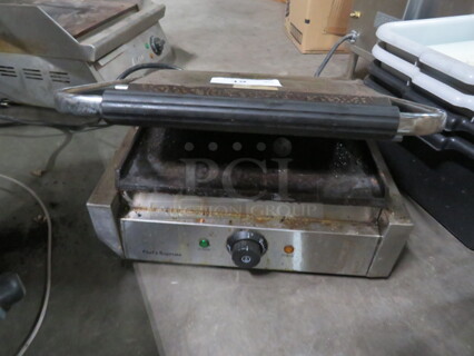 One Chefs Supreme Panini Press. Model# PG2SS-120. 110-120 Volt. $907.80