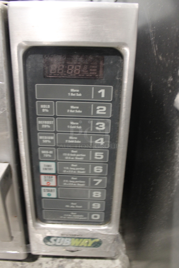 Amana RFS10SW2 Stainless Steel Commercial Countertop Microwave Oven. 120 Volts, 1 Phase. - Image 2 of 8